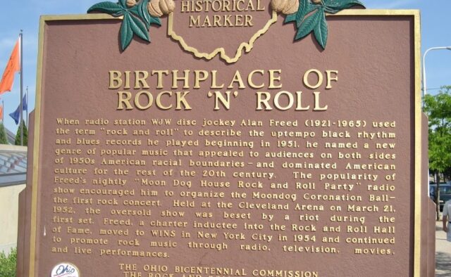 Ohio Rock 'N' Roll birthplace