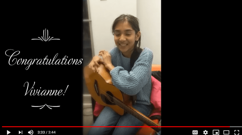 Music lesson video update January 2020