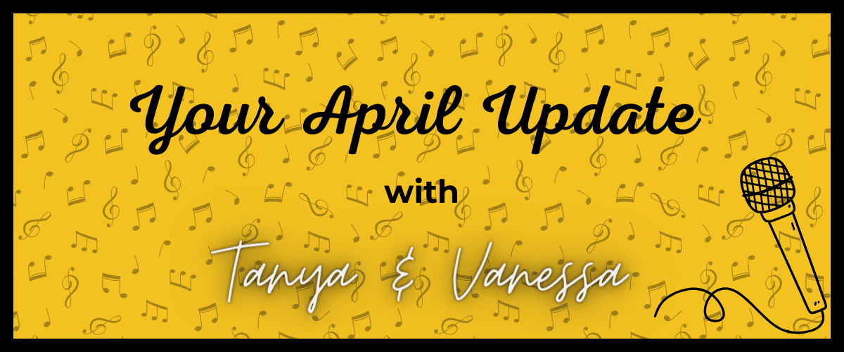 Music Lesson Update for April 2024